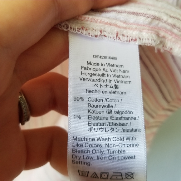 Madewell Courier Button Back Shirt Medium - Picture 7 of 12